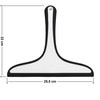 Sealis Shower Squeegee Plastic Water Squeegee, Shower Cubicle Squeegee, Squeegee