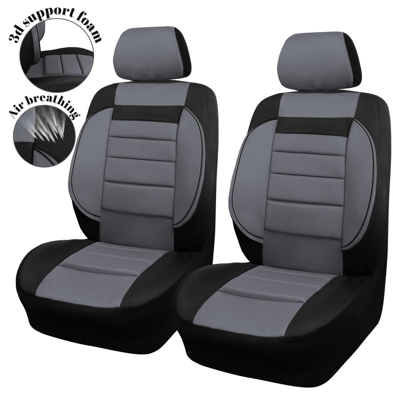 CAR PASS 3D Foam Back Support,Comfortable&Breathable& All Season Universal fit
