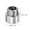 TOP-VIGOR 2Pcs Shower Head Extension Arm, 15mm Shower Arm Extender,
