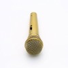 Play Avenue Microphone Costume Accessory Gold Unisex
