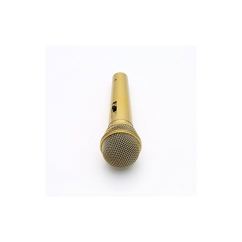 Play Avenue Microphone Costume Accessory Gold Unisex