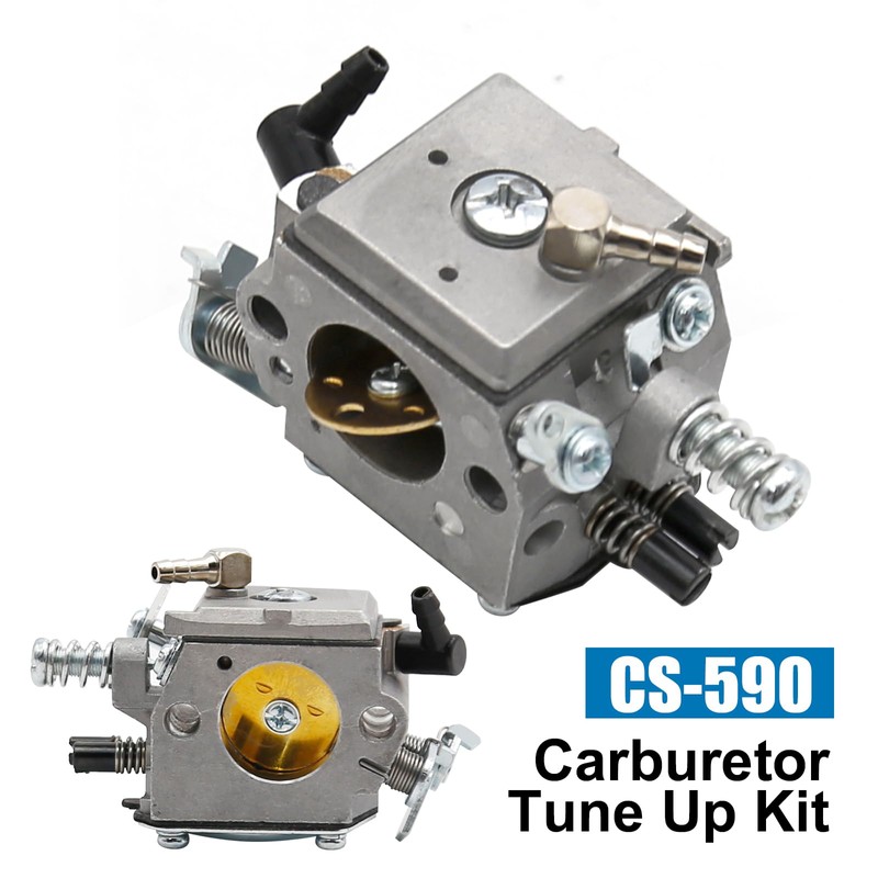 LIDSCURA CS590 Carburetor Kit replacement for Echo CS-590 CS-600P CS600P