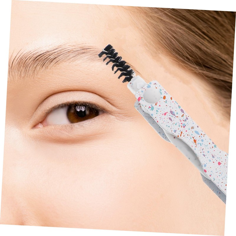 Ipetboom Eyebrow Tools Comb Tweezers Eyelash Curler Brow Eyeliner Brush