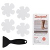 Secopad Bathtub Stickers Non-Slip, Safety Shower Treads Adhesive Appliques with