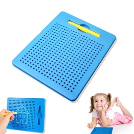 TFSZE Magnetic Game for Children, Small Magnetic Drawing Boards, Drawing Board with Pen, Magnetic Steel Ball Drawing Board, Drawing Board, Drawing Board for Educational Gifts, for Children from 3