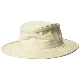 Tilley Unisex Mini Airflo Explorer Kids Hat, Light Stone, Small