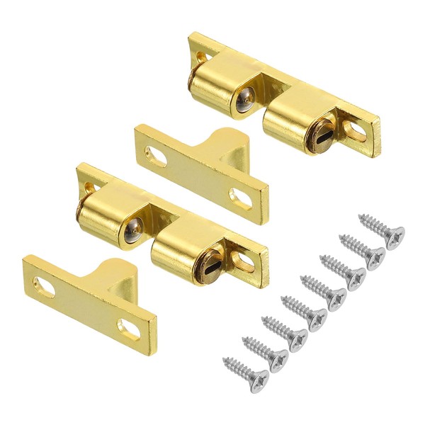 sourcing map 2 Pcs Cabinet Door Catch, Cabinet Latch Lock