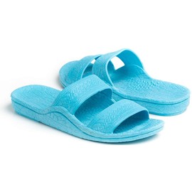 Pali Hawaii Unisex Adult Color Jandal Sandal (Aqua, 9)