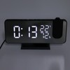 FM Radio LED Digital Smart Alarm Clock LED Digital Projection
