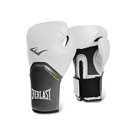EVERLAST Pro Style Guantes de Entrenamiento para Mujer, Blanco, 12 onzas (354.88ml)