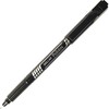 DOLLAR Fineliner Pens, BLACK, 0.3mm Ultra Fine Felt Tip, Pack
