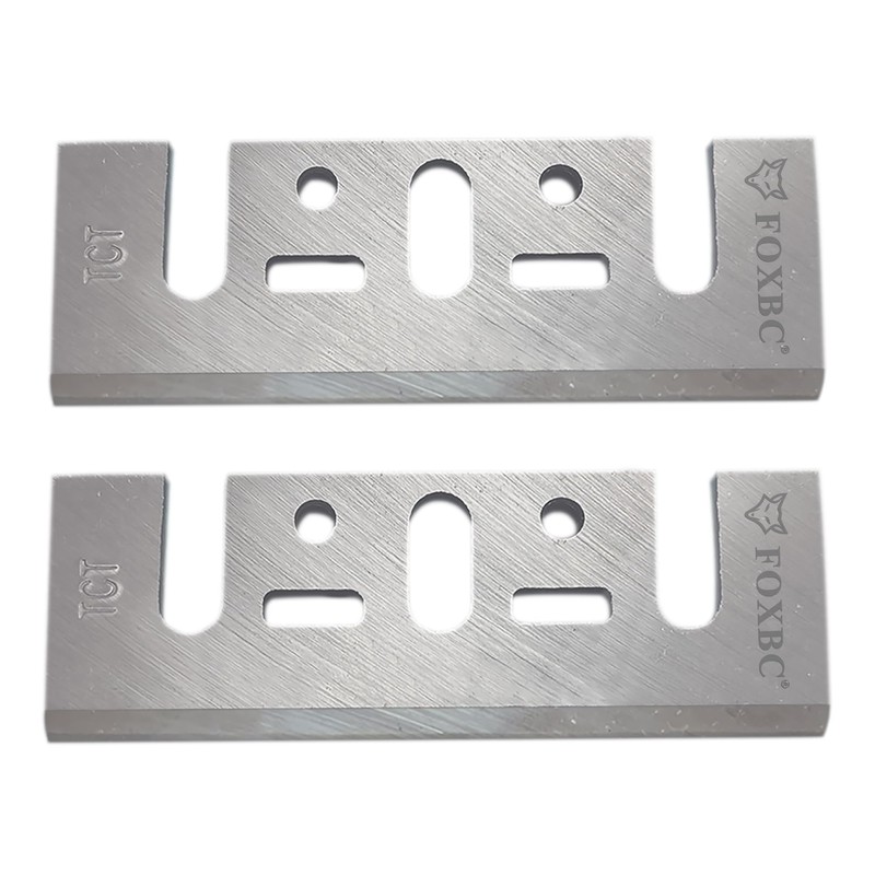 FOXBC 3-1/4 Inch 82mm TCT Carbide Planer Blades Replacement For