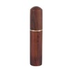 Wooden Toothpick Holder Capsule, Portable Rosewood Case with Screw Connection