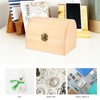 Wood Box Jewelry Box DIY Craft Storage Treasure Chest Toy