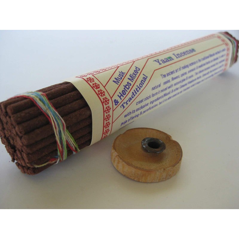 Traditional Yaan Tibetan Nepalese Incense Musk & Herbs Mixed 48