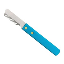Master Grooming Tools 6-3/4-Inch Stainless Steel Pet Stripper Knive, Coarse