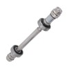 Vingvo Front Rear Wheel Hub Axle, Metal Bicycle Wheel Hub