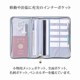 Orobianco THV-KN11M Notebook Cover, A5, Zipper, Ash