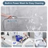 BRIGHT SHOWERS High Pressure Shower Head with Handheld, 9 Spray