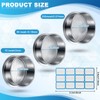 3 Pcs 304 Stainless Lab Sieves, 200 Mesh (0.074 Mm),
