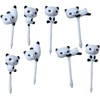 BWESOO 8 Pcs Fun Bento Picks Set, Plastic Bento Picks,