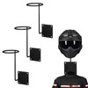 ILM 3 Pack Helmet Holder Rack Hook Helmets Stand Wall