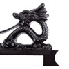 QANYEGN Chinese Dragon Shaped Wooden Sword Holder, Samurai Sword Katana