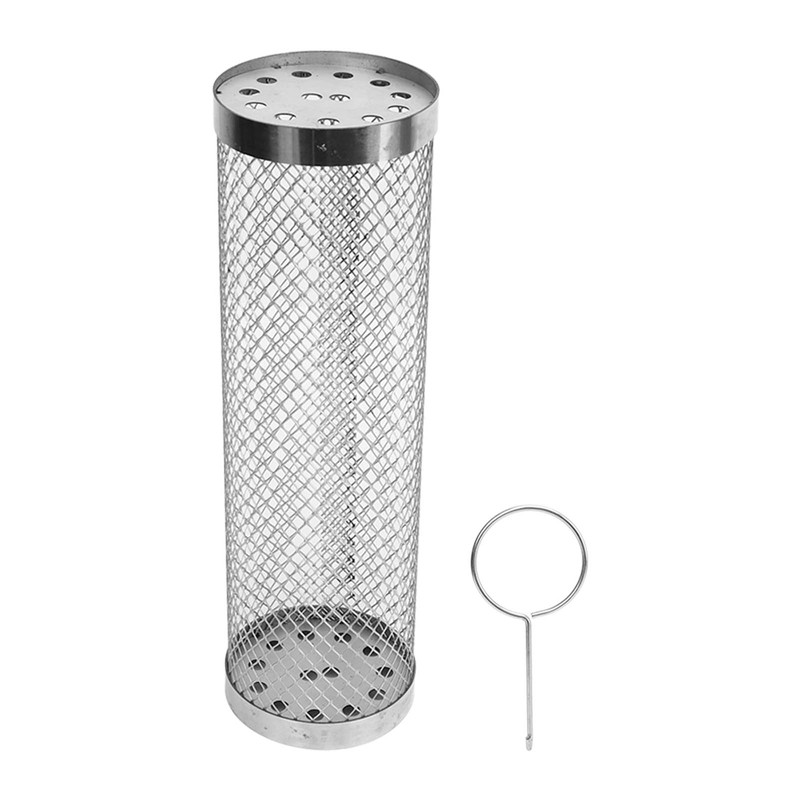 Cylindrical Barbecue Basket Cylinder Grilling Basket for Vegetables Fish Chicken