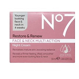 Boots No7 Restore & Renew Night Cream 1.6 oz (50 ml)