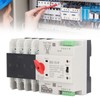 4P Automatic Transfer Switch 35mm Rail Mount Dual Power Generator