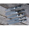 ripper_blades HAND FORGED DAMASCUS STEEL CHEF KNIFE KITCHEN SET WITH