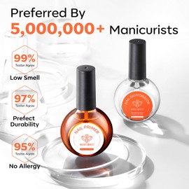 Modelones Primer for Gel Nails Dehydrator for Nails, 30 ml Professional Acid Free Nail Prep Natural Air Dry Superior Bonding Primer Set