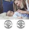 New Parent Decision Coin,Engraved Stainless Steel Interesting Flip Coin for