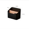 2-Pack 2-Compartment Desktop Storage Organizers for Remotes, Cosmetics and Office