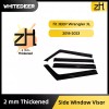 zh Fits 2018-2023 JEEP Wrangler JL Window Visor Sun Rain