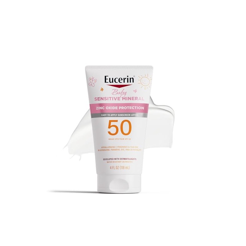 Eucerin Sun Sensitive Mineral Baby Protector solar SPF 50, loción