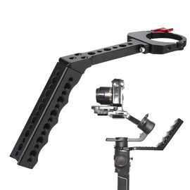 Gimbal Extension Handle Sling Grip, Handheld Mounting Extension Arm Bracket Hand Grip Accessory for Stabilizer