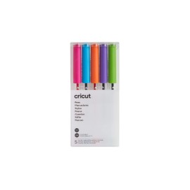 Cricut 2007645 Extra Fine Point Set, Brights (5 ct), 5 Pack