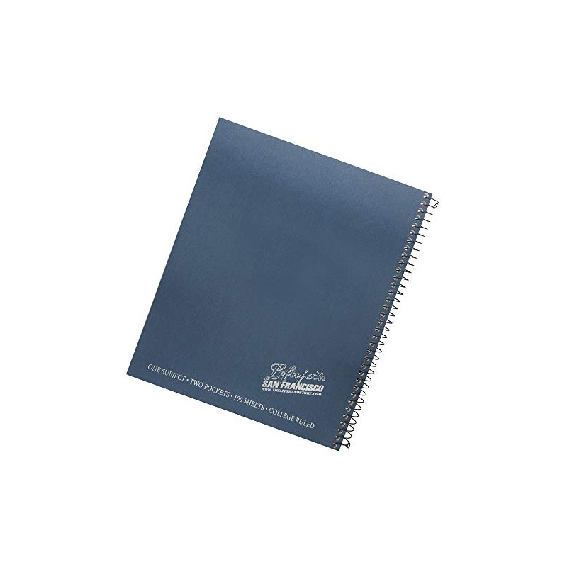 Left-Handed Logo College Ruled Spiral Notebook, 4 pack