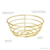 Spectrum Diversified Euro Kitchen Countertop Wire Fruit Bowl - Basket