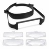 Headband Glass with Interchangeable Lenses for Sewing & Crafts -
