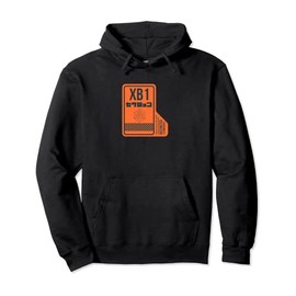Restricted Module XB1 / Cyberpunk Tokyo Japan Collection Pullover Hoodie, black