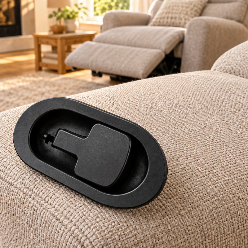 Recliner Release Pull Handle and Cable – Aluminum Alloy Replacement