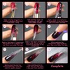 Eagle Claw Nail Extension Tips 140 Pcs Pre-Shaped PP Gel