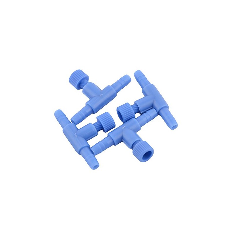 Sourcingmap T Shaped Fish Tank Aquarium Air Line Tubing Control