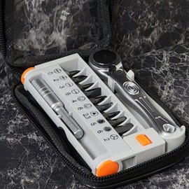 Portable Mini Ratchet Screwdriver Set with Hex Bits for Corner Repairs Multi-functional 5ea