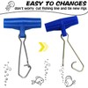 JSHANMEI Fishing Line Sinker Slide with Duo Lock Snap Fishing