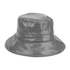 Women's Rain Hats Waterproof Rain Hat Wide Brim Bucket Hat Rain Cap (CL4093GRAY)
