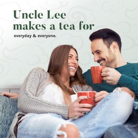Uncle Lee's Tea Uncle Lee's Tea Organic White Tea - Premium Tea for Everyday Wellness, Low Caffeine, Antioxidant-Rich White Tea Bags, Individually Wrapped, 100 Count (Pack of 2)