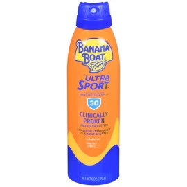 BANANA BOAT ULTRAMIST SPORT PERFORMANCE SUNSCREEN CLEAR SPF30 6OZ